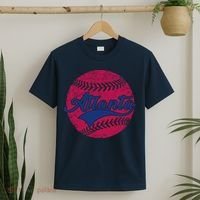 Atlanta Vintage Baseball Fan T-Shirt thumb 2