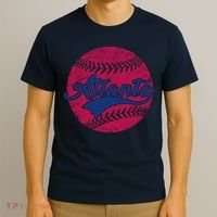 Atlanta Vintage Baseball Fan T-Shirt thumb 3