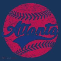 Atlanta Vintage Baseball Fan T-Shirt thumb 7
