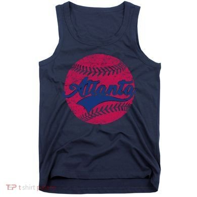 Atlanta Vintage Baseball Fan Tank Top