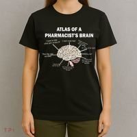 Atlas of A Pharmacist's Brain T-Shirt thumb 4