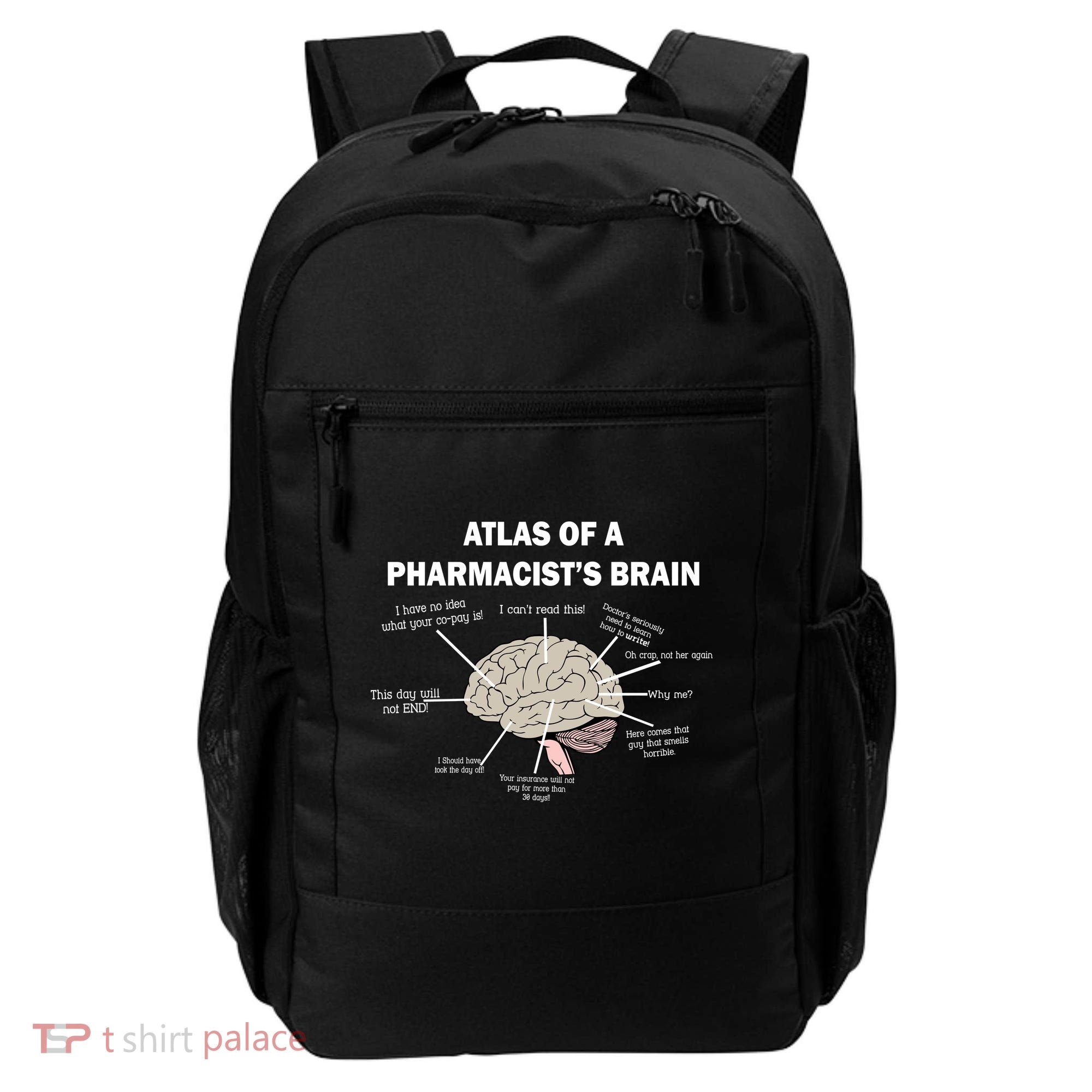 Atlas of A Pharmacist's Brain Backpack