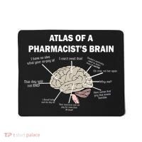 Atlas of A Pharmacist's Brain Mousepad thumb 0