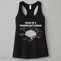 Atlas of A Pharmacist's Brain Women's Tank Top thumb 3