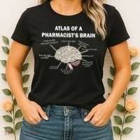 Atlas of A Pharmacist's Brain Women's T-Shirt thumb 2