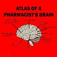 Atlas of A Pharmacist's Brain Santa Hat thumb 1