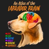 Atlas of The Labrador Retriever Brain Women's Sweatshirt thumb 2