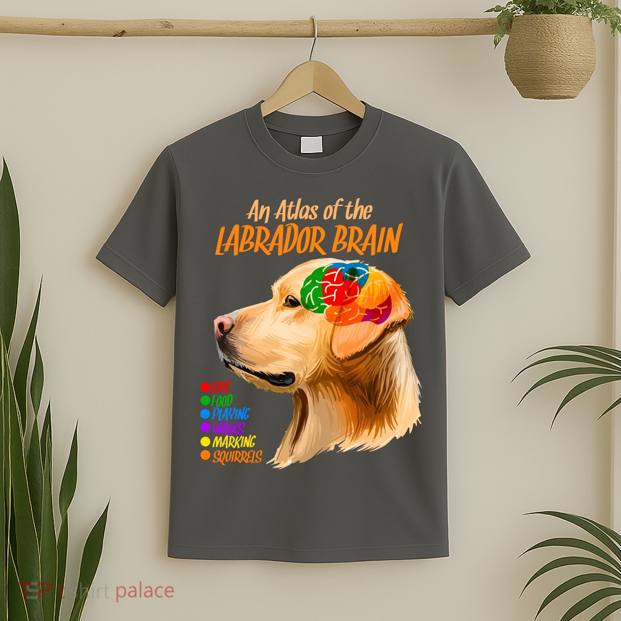 Atlas of The Labrador Retriever Brain T-Shirt