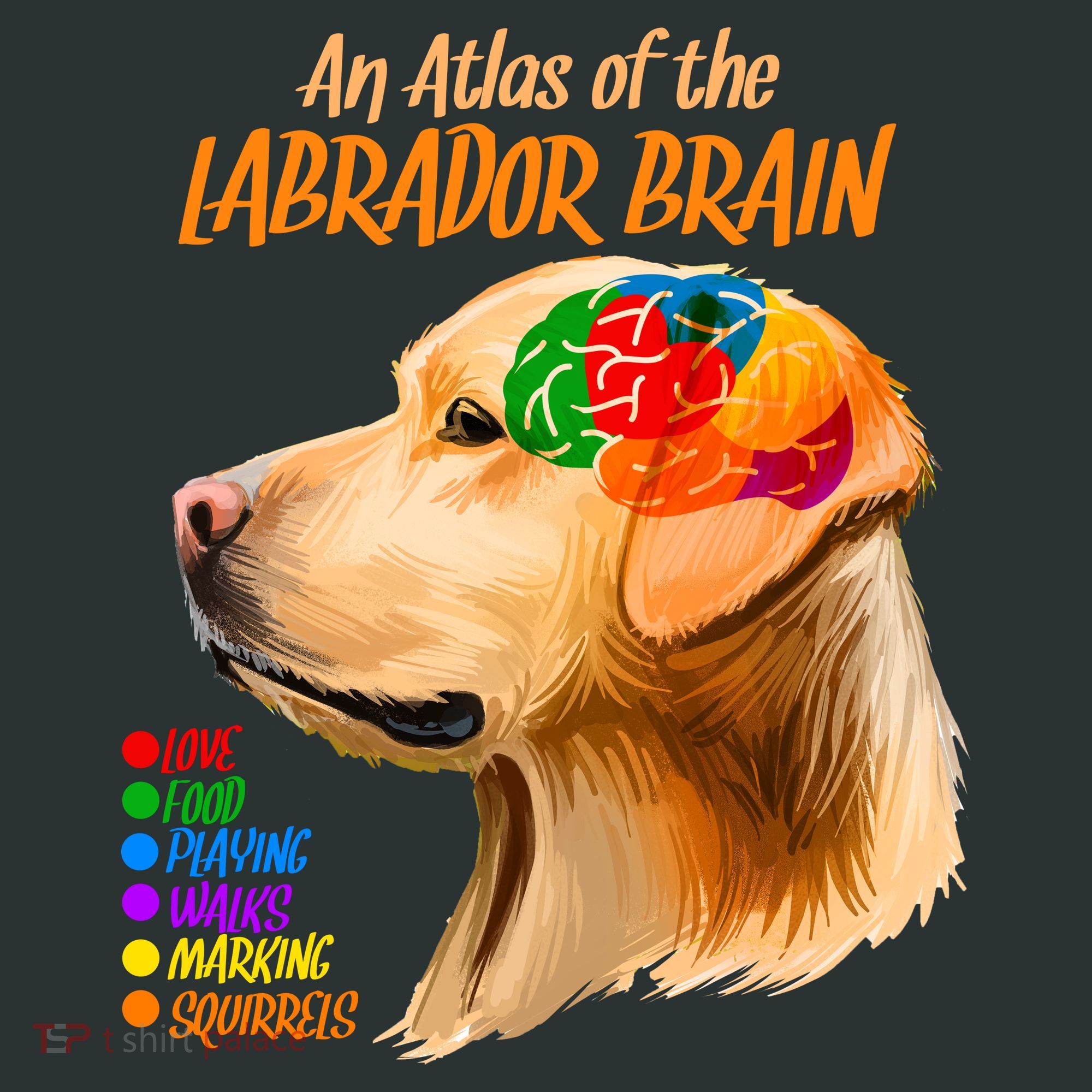 Atlas of The Labrador Retriever Brain Mousepad