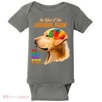 Atlas of The Labrador Retriever Brain Baby Bodysuit thumb 0