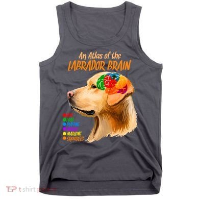 Atlas of The Labrador Retriever Brain Tank Top