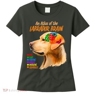 Atlas of The Labrador Retriever Brain Women's T-Shirt