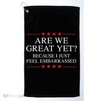 Anti Trump Merchandise For Liberals  Golf Towel thumb 0