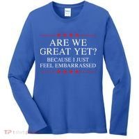 Anti Trump Merchandise For Liberals  Women's Long Sleeve Shirt thumb 0