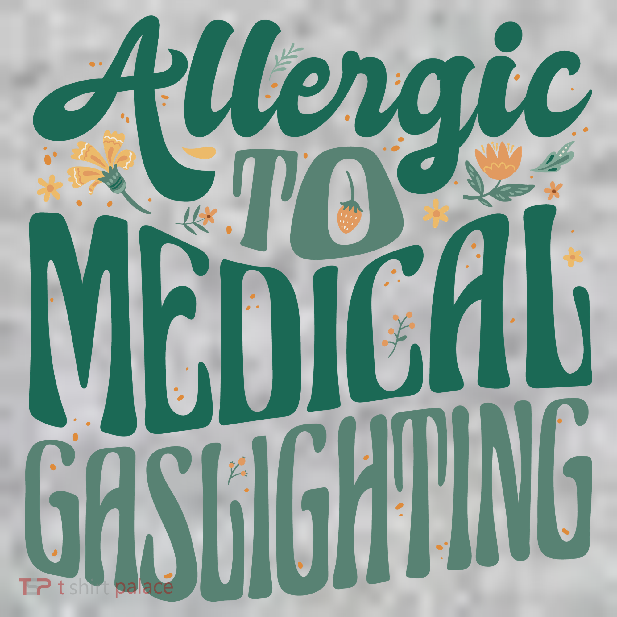 Allergic To Medical Gaslighting Funny Kids Sweatshirt