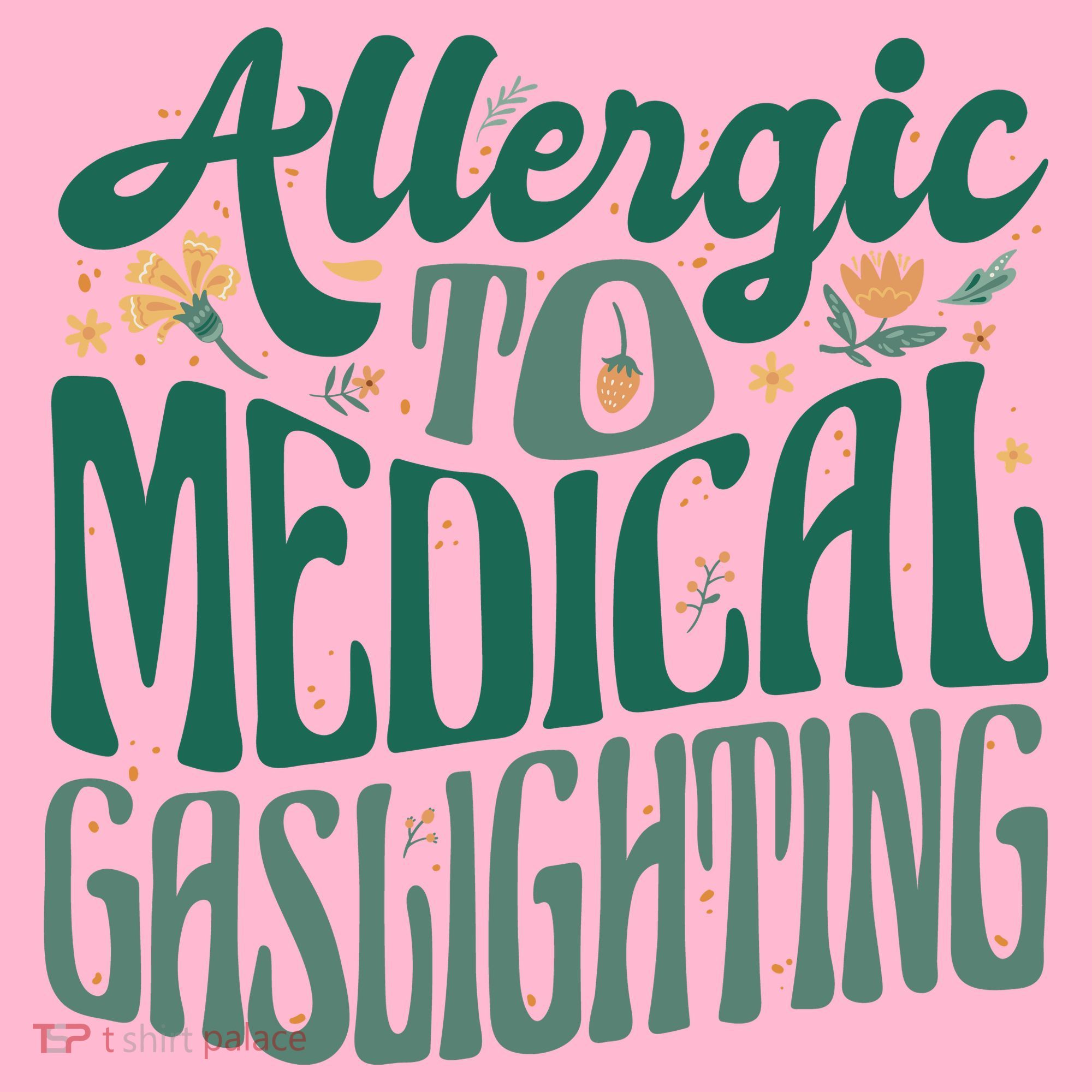 Allergic To Medical Gaslighting Funny Coaster