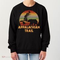 Appalachian Trail Map With Bear Women's Sweatshirt thumb 0
