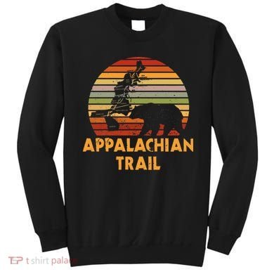 Appalachian Trail Map With Bear Sweatshirt