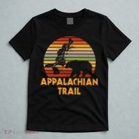 Appalachian Trail Map With Bear T-Shirt thumb 5