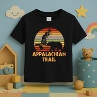 Appalachian Trail Map With Bear Toddler T-Shirt thumb 3