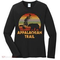 Appalachian Trail Map With Bear Women's Long Sleeve Shirt thumb 0