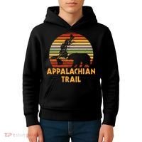 Appalachian Trail Map With Bear Kids Hoodie thumb 4