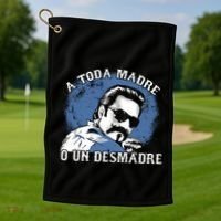 A Toda Madre O Un Desmadre Golf Towel thumb 1