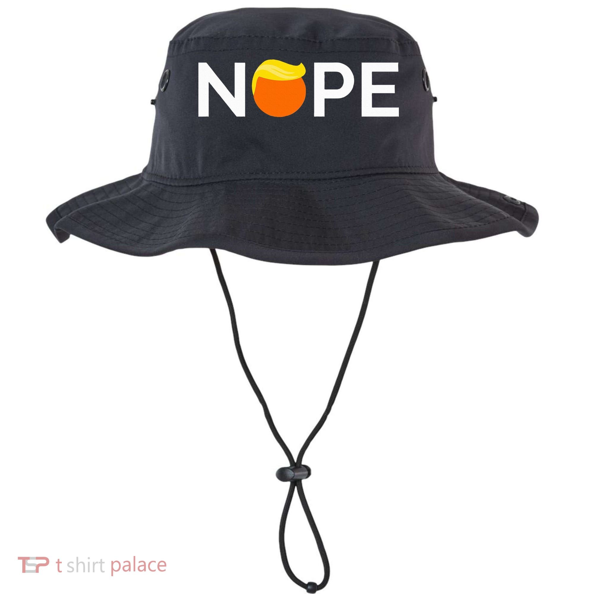 Anti Trump Nope Gift For People Against Trump Bucket Hat