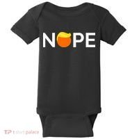 Anti Trump Nope Gift For People Against Trump Baby Bodysuit thumb 0