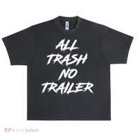 All Trash No Trailer Urban Oversized Heavyweight T-Shirt thumb 0