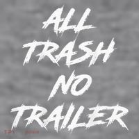 All Trash No Trailer Women's Racerback Cropped Tank thumb 2