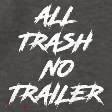 All Trash No Trailer Vector Backpack