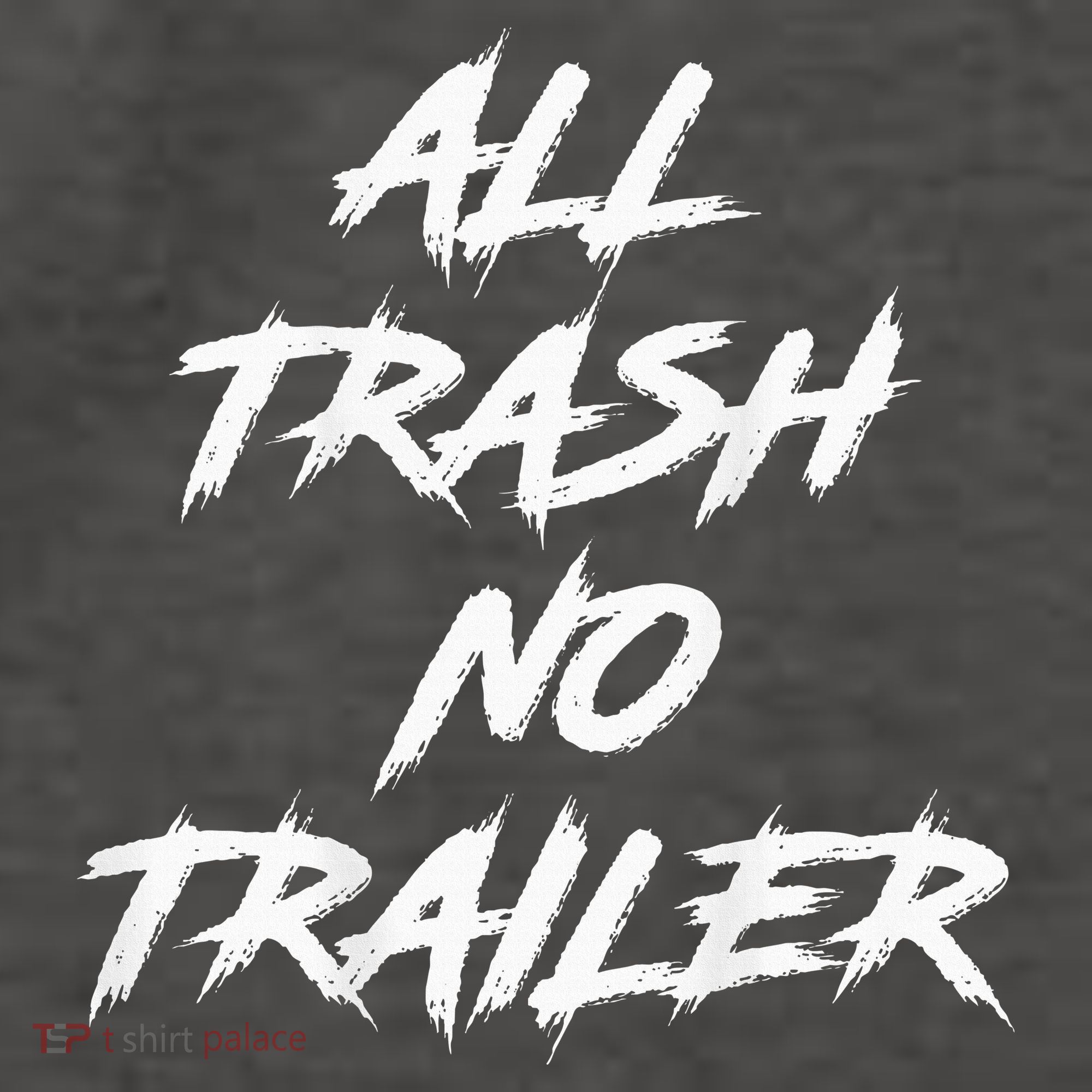 All Trash No Trailer Vector Backpack