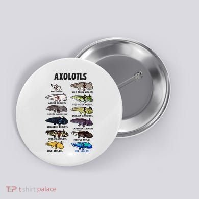 Axolotl Types Names List Button