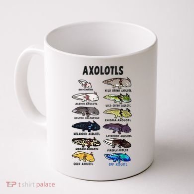 Axolotl Types Names List Coffee Mug