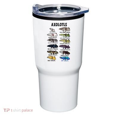 Axolotl Types Names List Tumbler