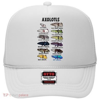 Axolotl Types Names List Hat
