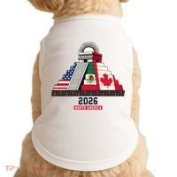Aztec Temple North America Soccer 2026 Doggie Tank thumb 0