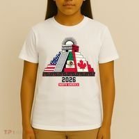 Aztec Temple North America Soccer 2026 T-Shirt thumb 4