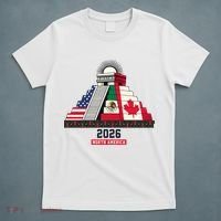 Aztec Temple North America Soccer 2026 T-Shirt thumb 5