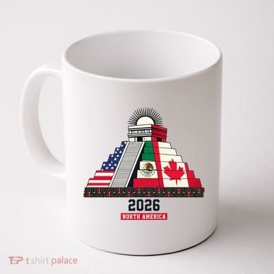 Aztec Temple North America Soccer 2026 Coffee Mug