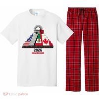 Aztec Temple North America Soccer 2026 Pajama Set thumb 0