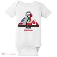 Aztec Temple North America Soccer 2026 Baby Bodysuit thumb 0
