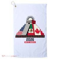 Aztec Temple North America Soccer 2026 Golf Towel thumb 0