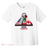 Aztec Temple North America Soccer 2026 Toddler T-Shirt thumb 0