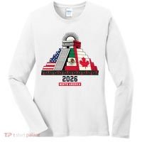Aztec Temple North America Soccer 2026 Women's Long Sleeve Shirt thumb 0