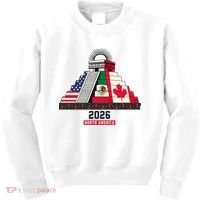 Aztec Temple North America Soccer 2026 Kids Sweatshirt thumb 0
