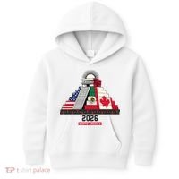 Aztec Temple North America Soccer 2026 Kids Hoodie thumb 0
