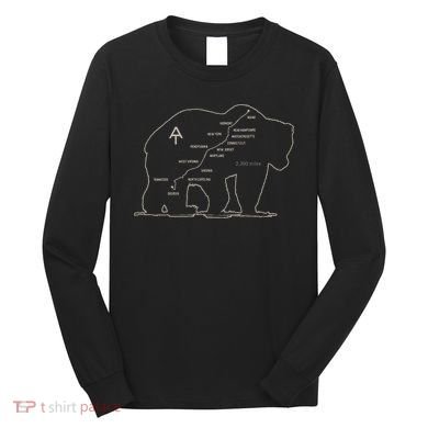 Appalachian Trail National Park Established 1921 1937 Long Sleeve Shirt
