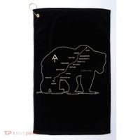 Appalachian Trail National Park Established 1921 1937 Golf Towel thumb 0